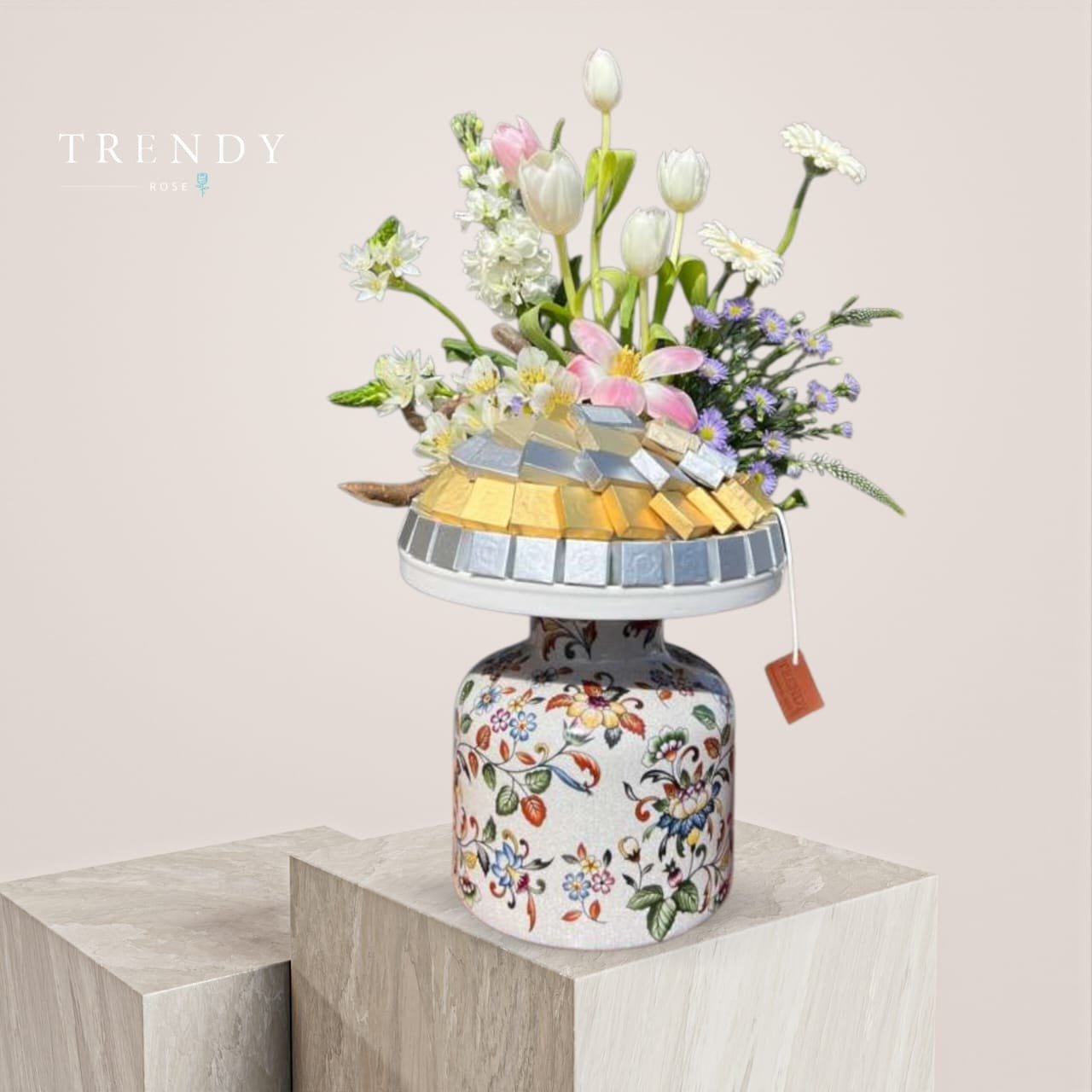 ورد وشوكولاته