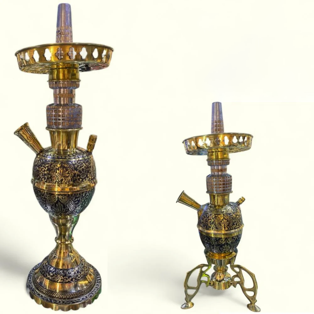 شيشة عدني نحاس أصلي – Small Original Brass Adeni Hookah