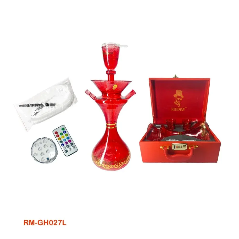 شيشة ريتش مان زجاج فاخرة - موديل RM-GH027L