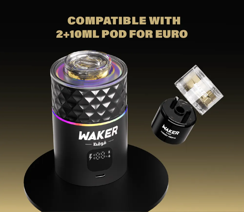 جهاز شيشة ويكر الإلكترونية المتنقلة – WAKER E-Hookah Device