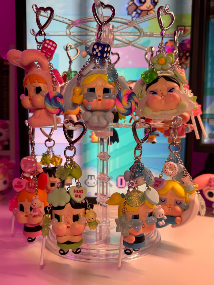 Crybaby Powerpuff Girls Keychain - Professor Utoniun 