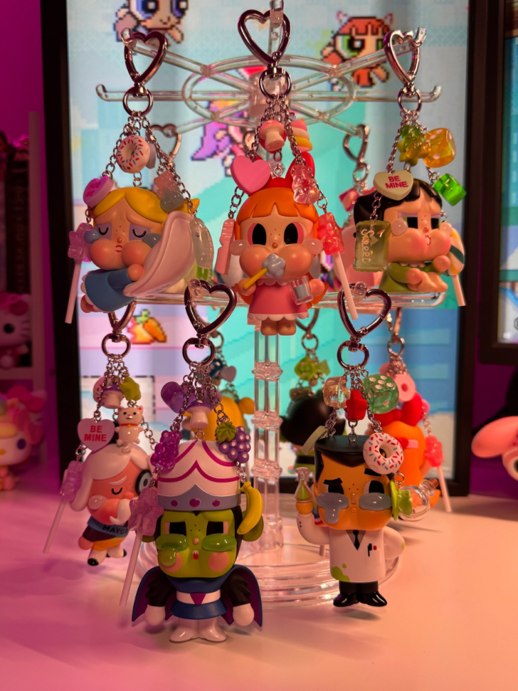 Crybaby Powerpuff Girls Keychain - Professor Utoniun 