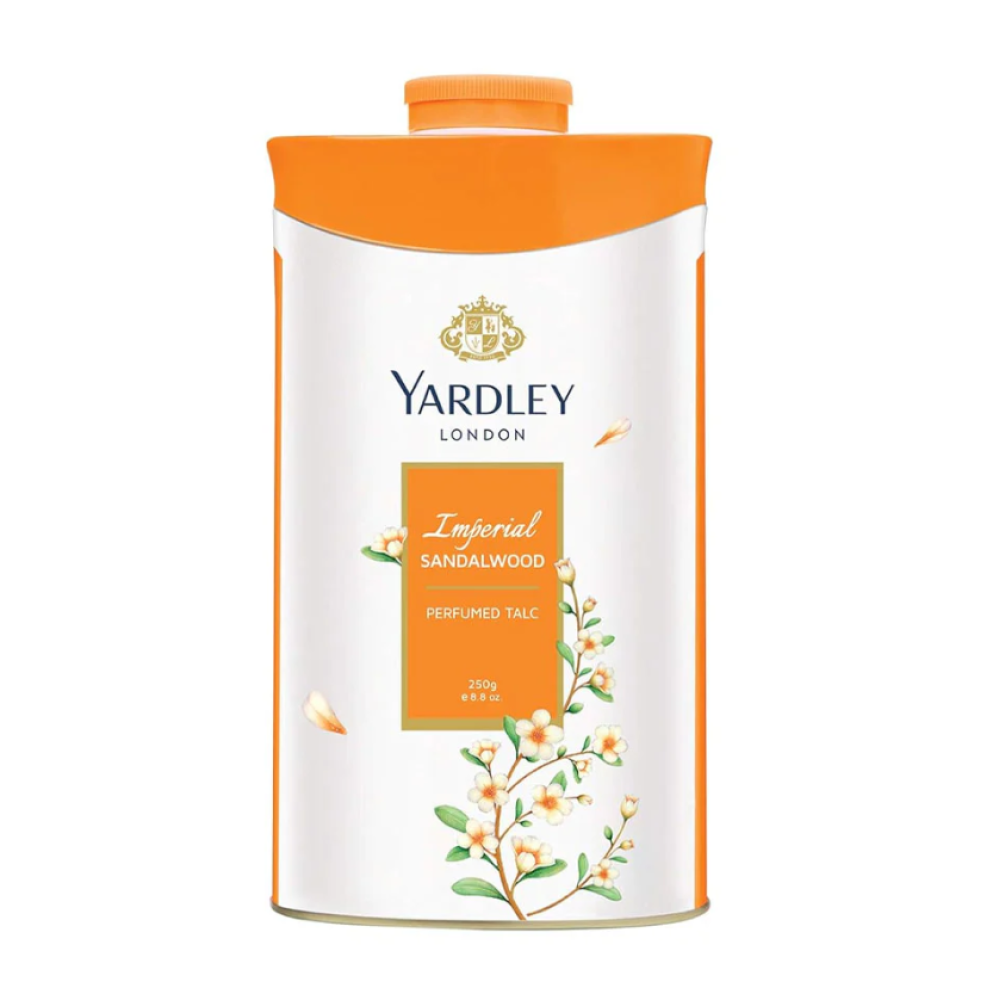 Yardley Perfumed Talc Imperial Sandalwood Body Powder 250g دنيا
