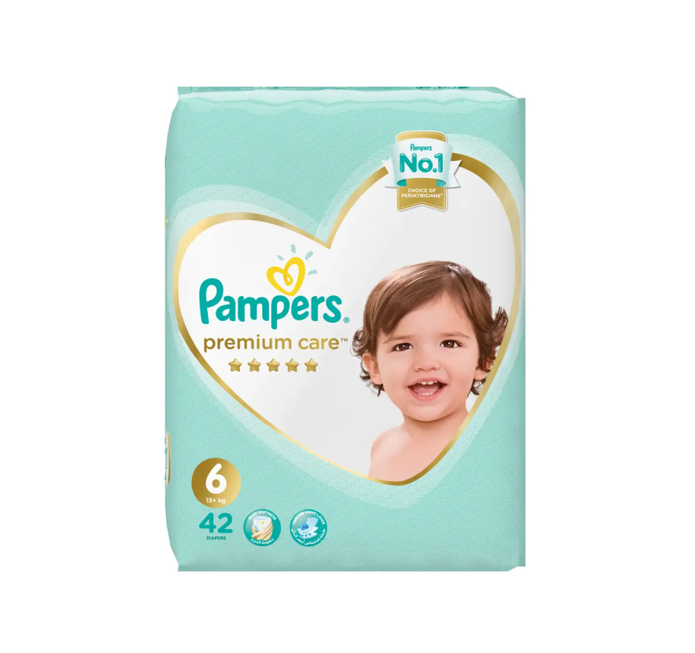 Pampers Premium Care Diapers Size Extra Large 16+ kg Jumbo Pack