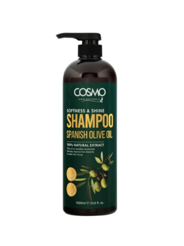 Cosmo Spanish Olive Oil Shampoo, 1000 ml | DuniaAlosra