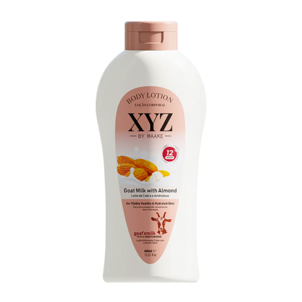 Maki XYZ Goat Milk & Almond Body Lotion - 400ml | DuniaAlosra