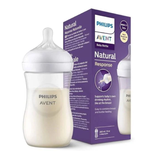 AVENT BIBERON 260ML NATUREL