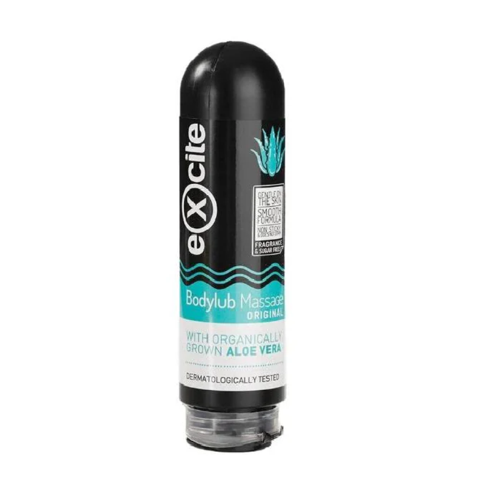Excite Body Pop Massage Gel and Original Aloe Vera Lubricant 200ml