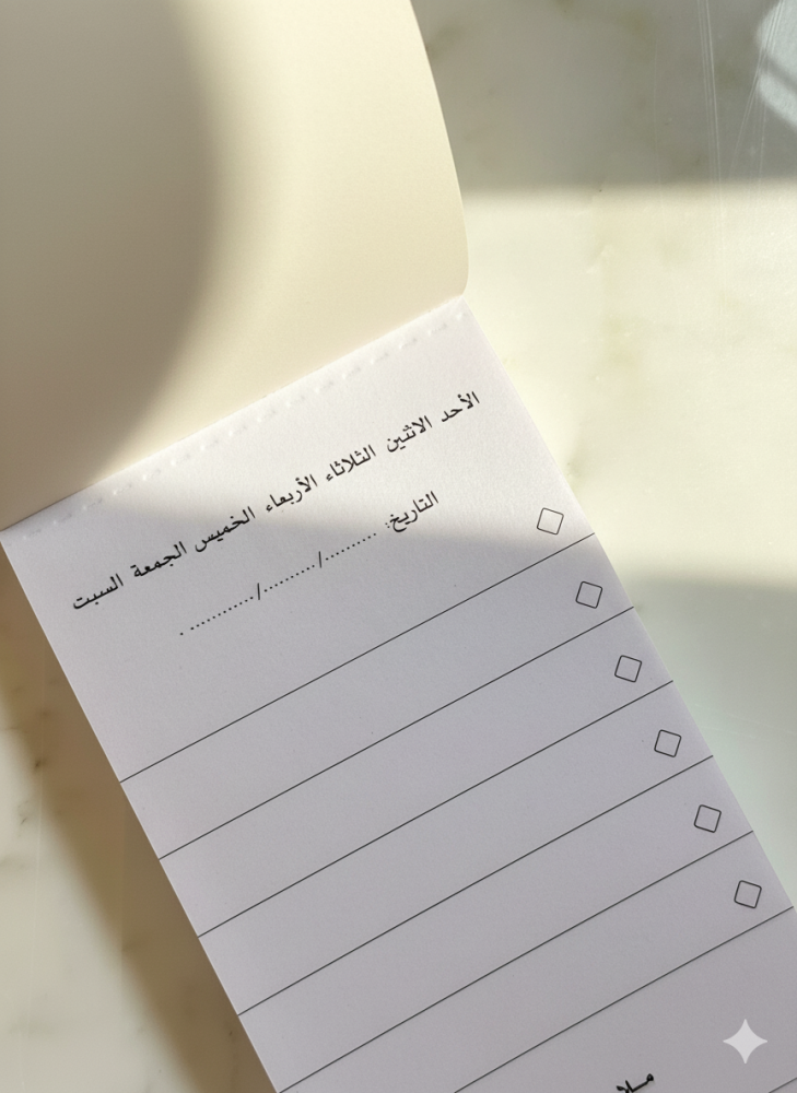 مجموعة المفكرة اليومية «باللون الأزرق»