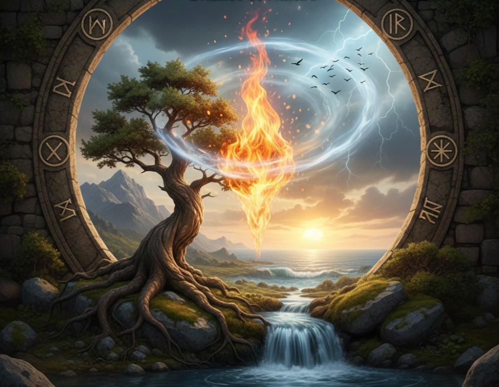 عناصر الحياة الأربعة