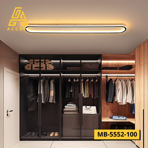 إضاءة سقف LED مودرن بـ 3 ألوان للإنارة مقاس 100CM