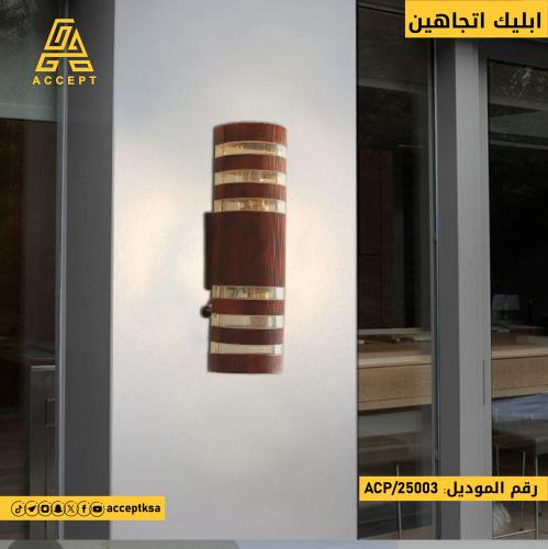 مصباح حائط اتجاهين يجسد التوازن المثالي بين الأناق...