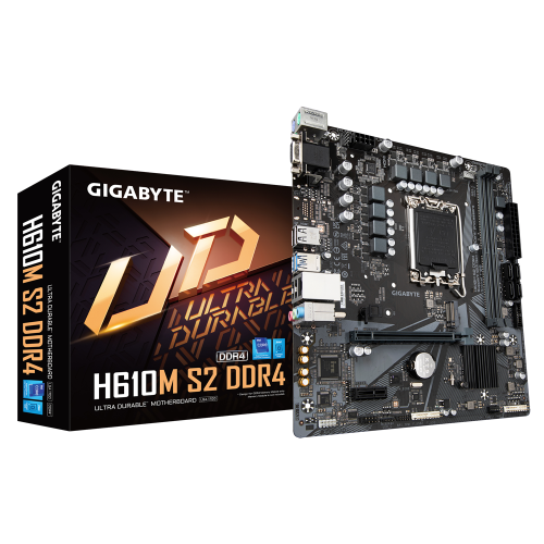 جيجابايت H610M S2 DDR4 لوحة الام بمقبس LGA1700 لمع...