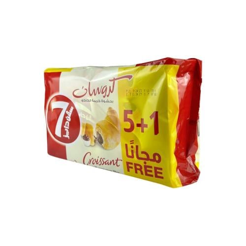 كروسان بحشوة كريمة الكاكاو - 330جم - سفن دايز