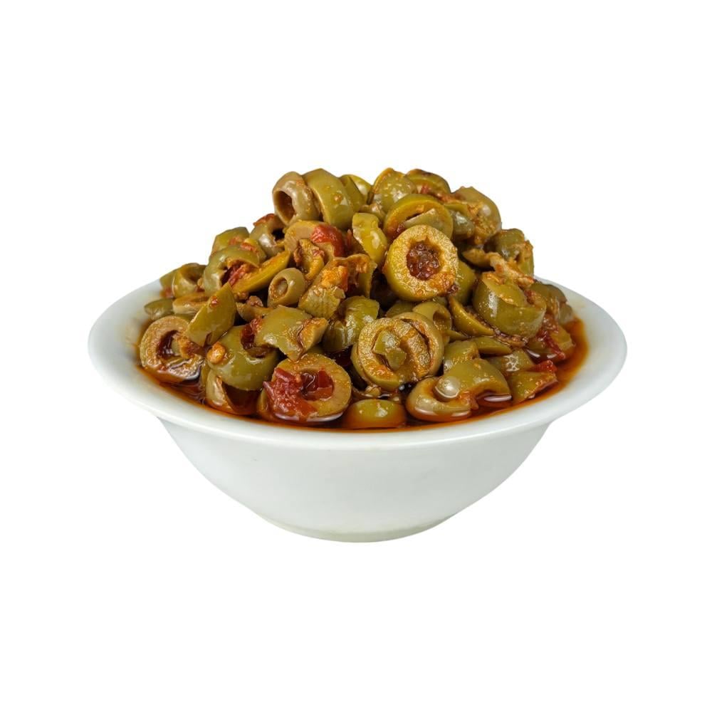 زيتون شرايح بشطة وزيت الزيتون 1 كجم