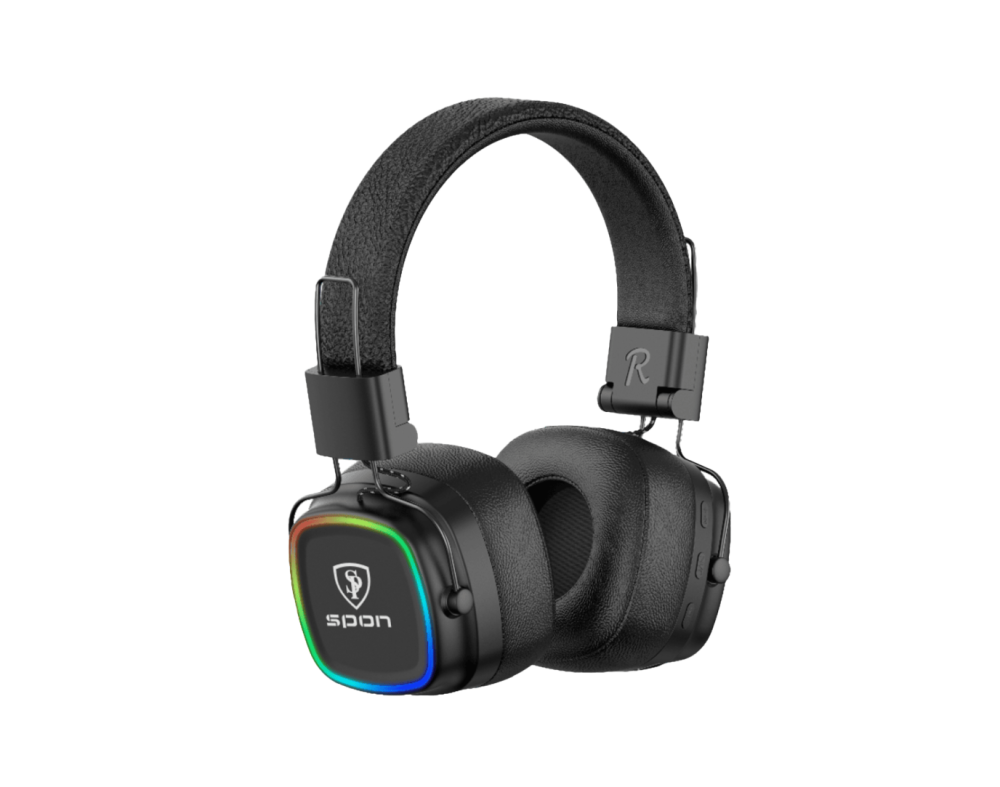 سماعه ستريو بلوتوث مع مايك ساس ماركة SPON