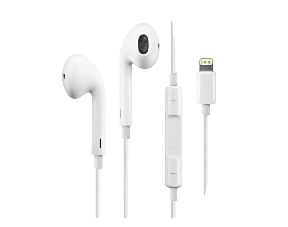 سماعة اذن سلكية متوافقة مع اجهزة ايفون بدون بلوتوث