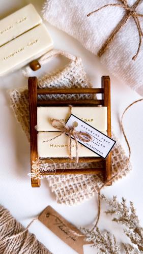 توزيعات صابون طبيعي برائحة الليمون  ( حجم صغير )