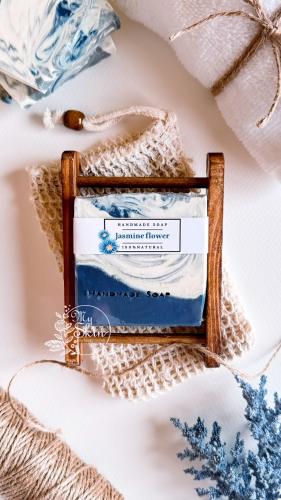 توزيعات صابون طبيعي بزهرة الياسمين ( حجم وسط )