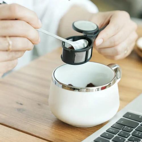 القهوة كبسولة مسحوق تصفية ملعقة الشاي Infuser