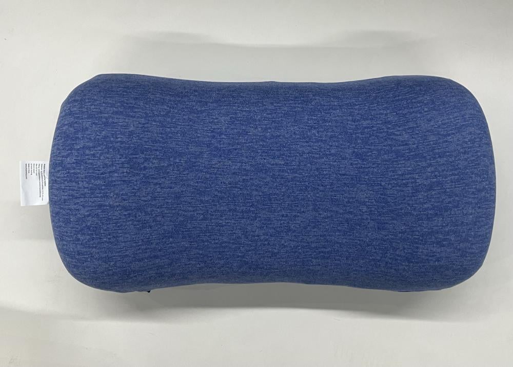 وسادة ظهر نداف من الفوم المرن لون أزرق