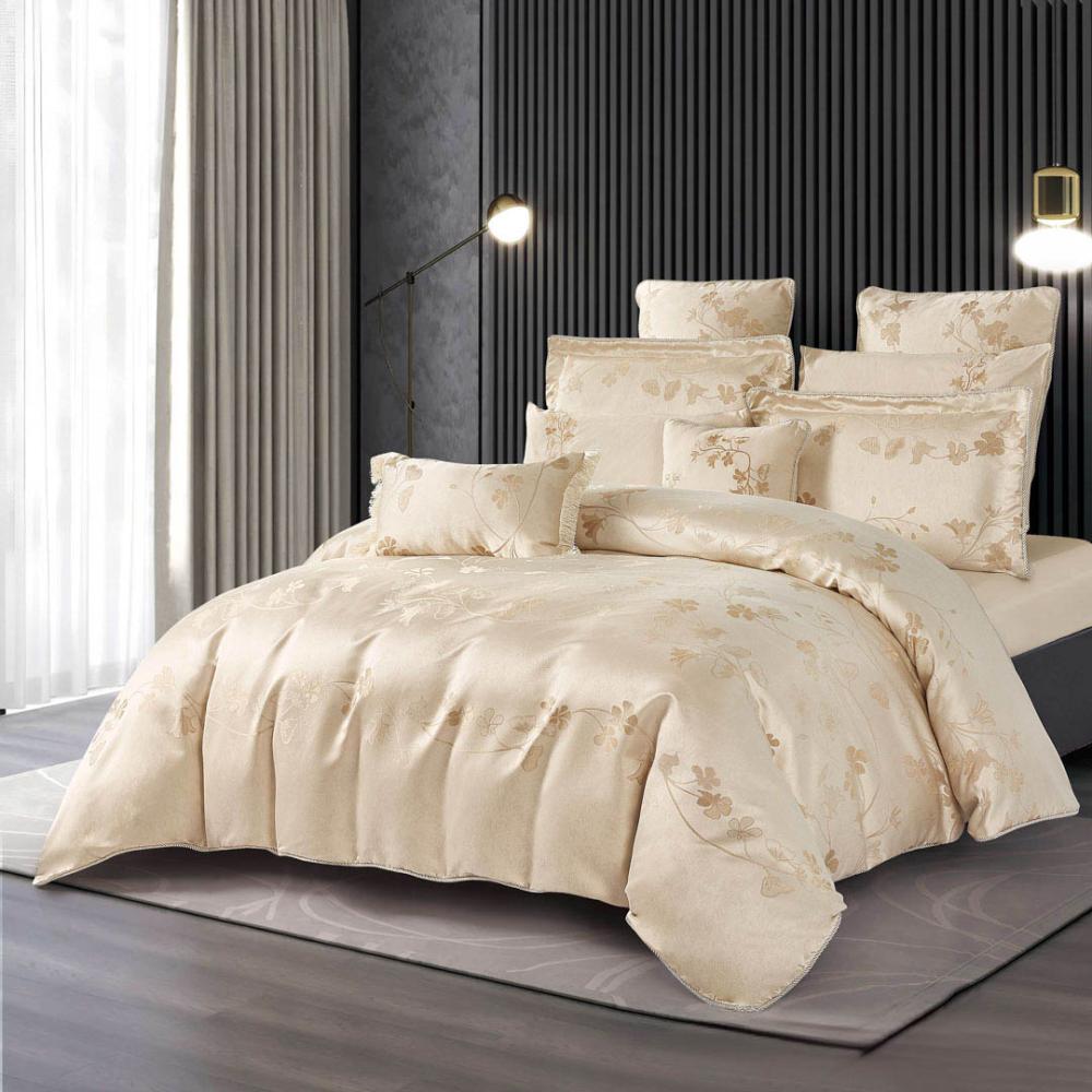 مفرش لانس مزدوج قطن جاكارد بيج عدد القطع 10