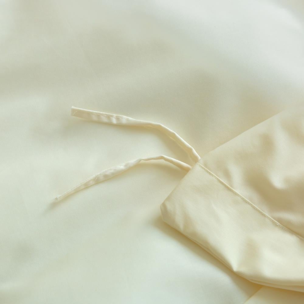 مفرش جنات قطن مزدوج كريمي وبيج عدد القطع 7