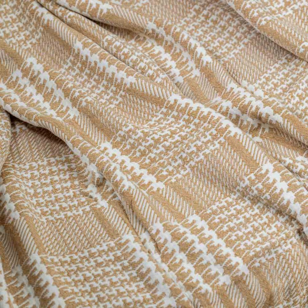 بطانية شال خفيفة بامبو بيج مقاس 200 × 150 سم