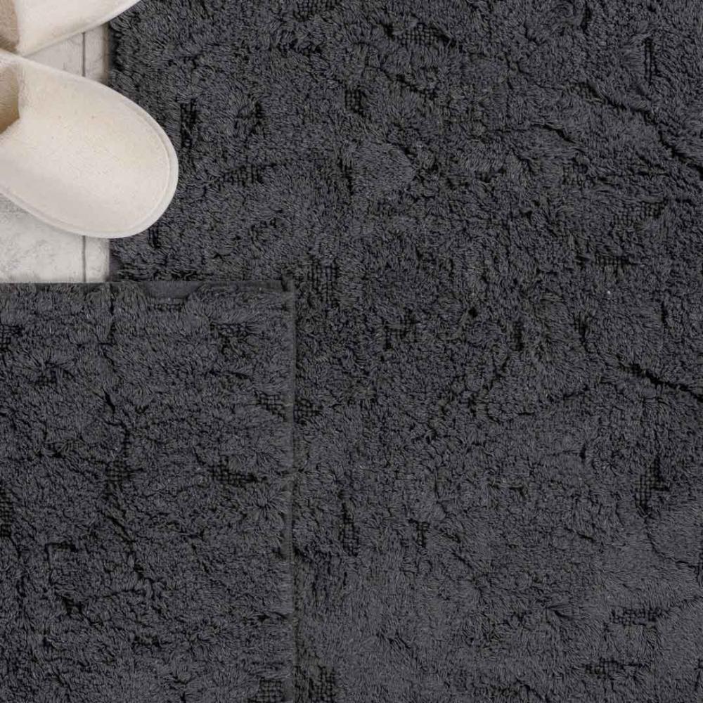 طقم دعاسة أرضية لوتس تركي فرو أسود عدد القطع 2