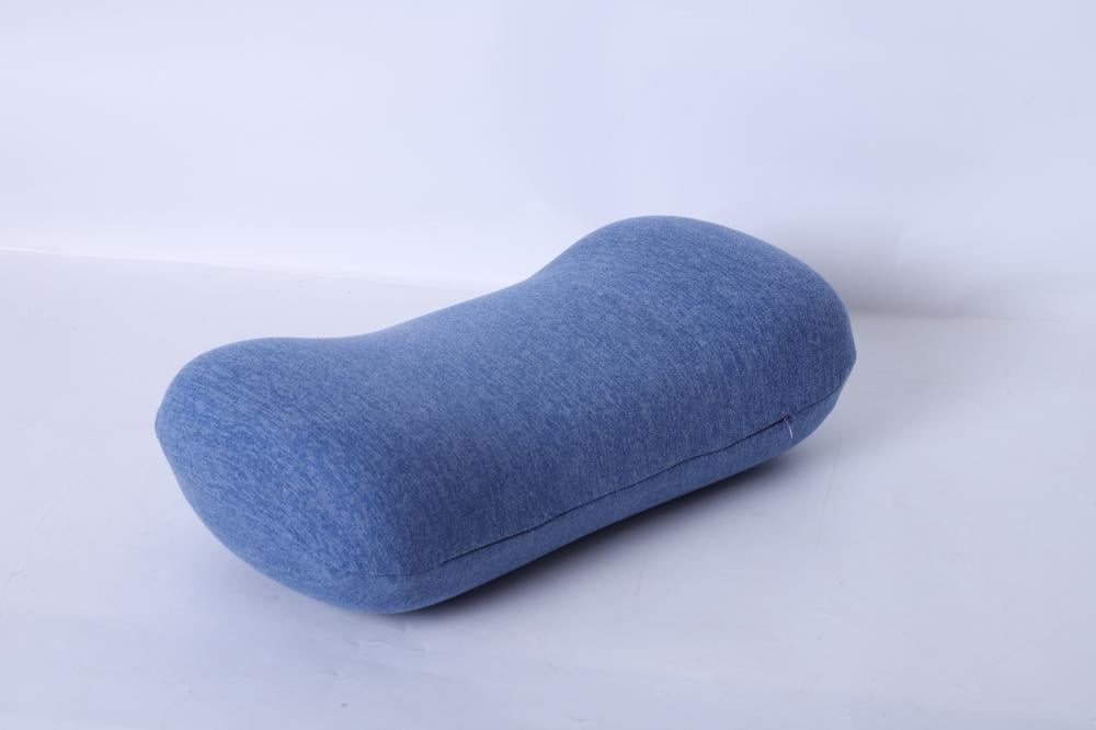 وسادة ظهر نداف من الفوم المرن لون أزرق