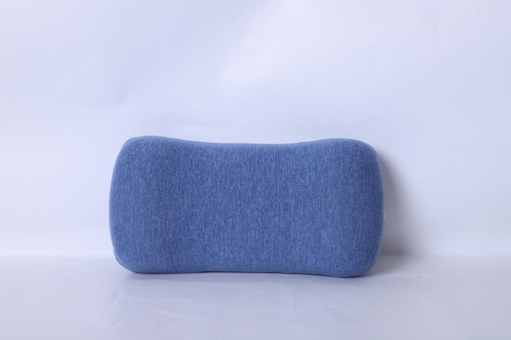 وسادة ظهر نداف من الفوم المرن لون أزرق