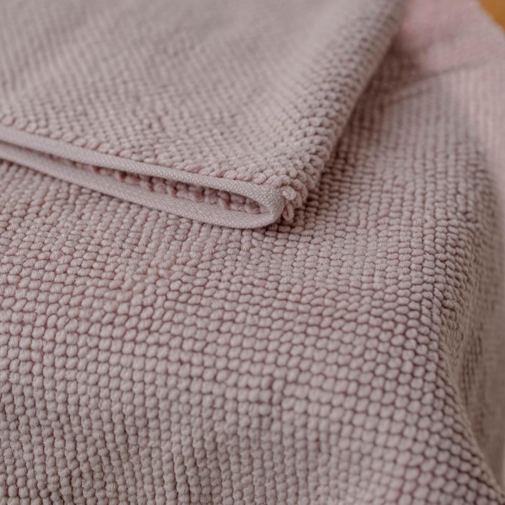 منشفة أرضية بيترا تركي وردي مقاس 80×50 سم