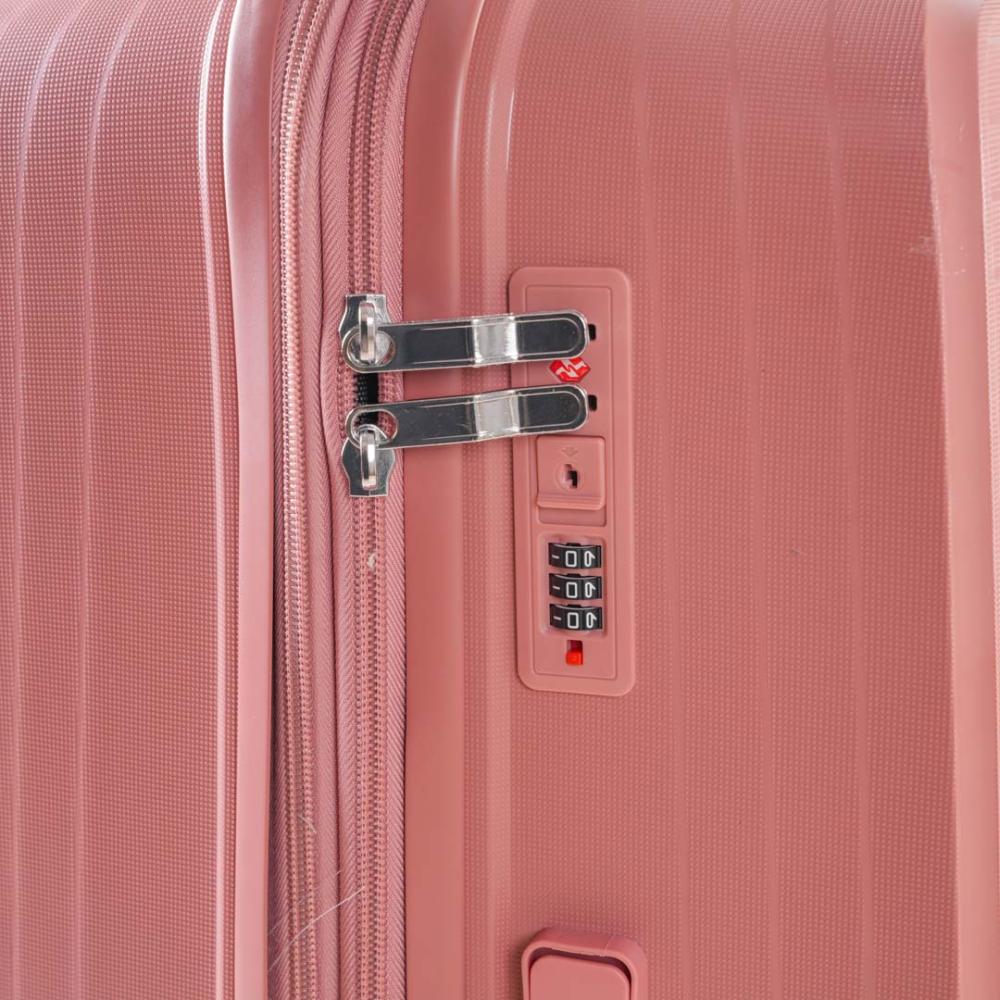 Travel Bag Set Sizes 32 / 28 / 24 / 20 / 12 Rose Gold – 5 Pieces