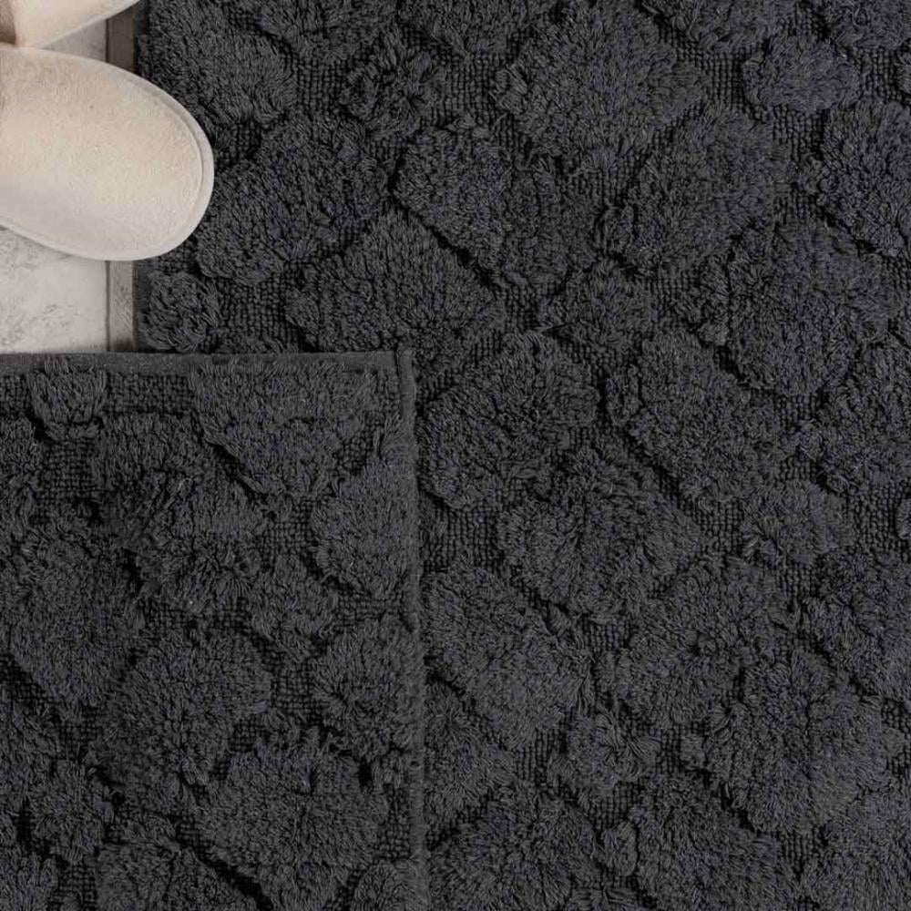 طقم دعاسة أرضية فيانا تركي فرو أسود عدد القطع 2