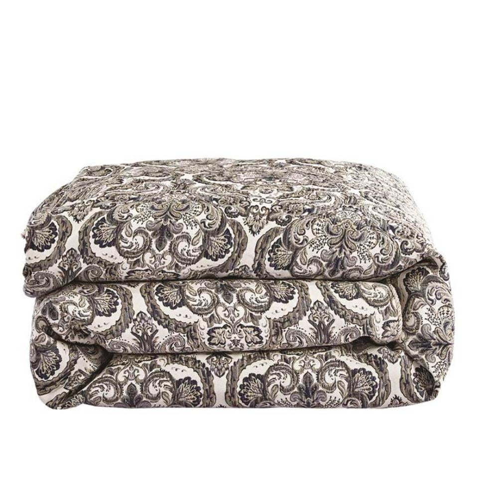 مفرش آسوس مزدوج قطن فاخر جاكارد متعدد الألوان مطرز عدد القطع 10