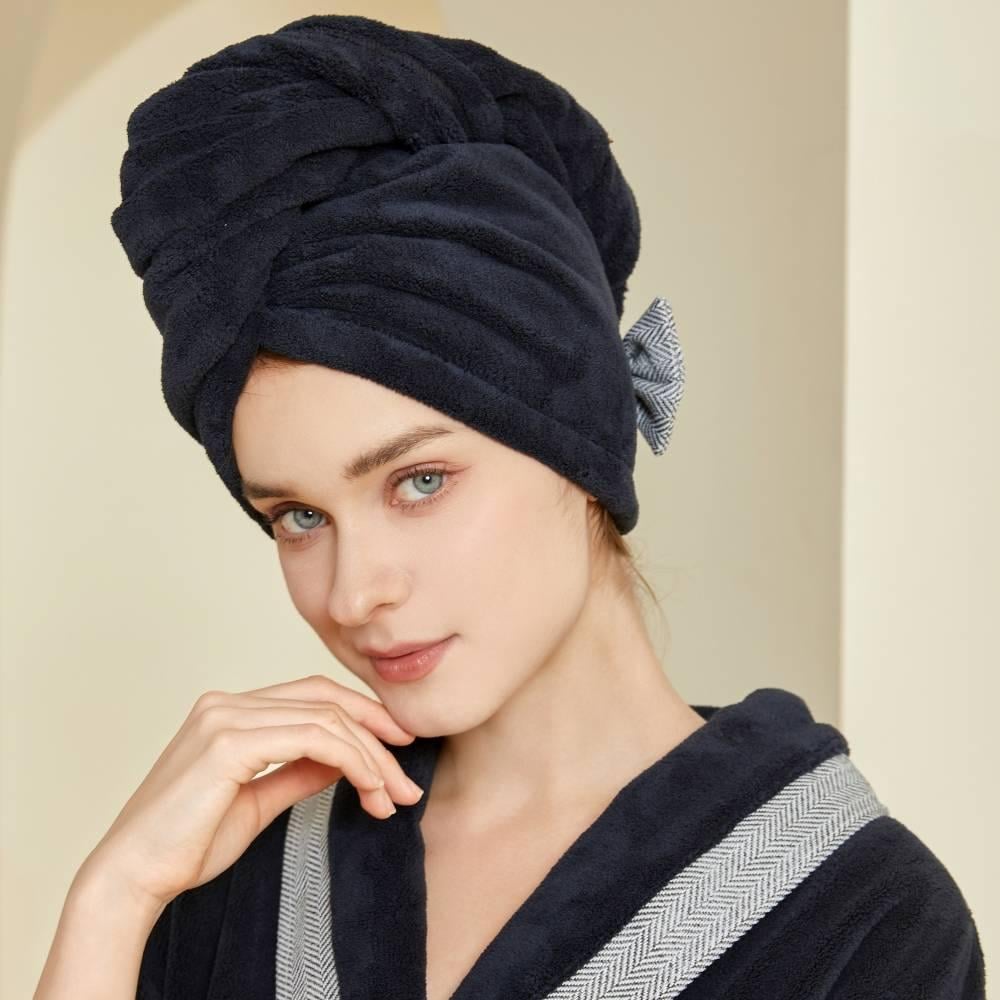 غطاء شعر مودرن اسود ملكي