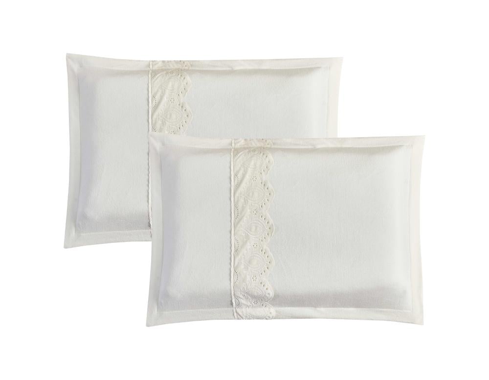 مفرش فرنزي شتوي فرو ناعم مزدوج  أبيض مع بطانية رصاصي عدد القطع 8