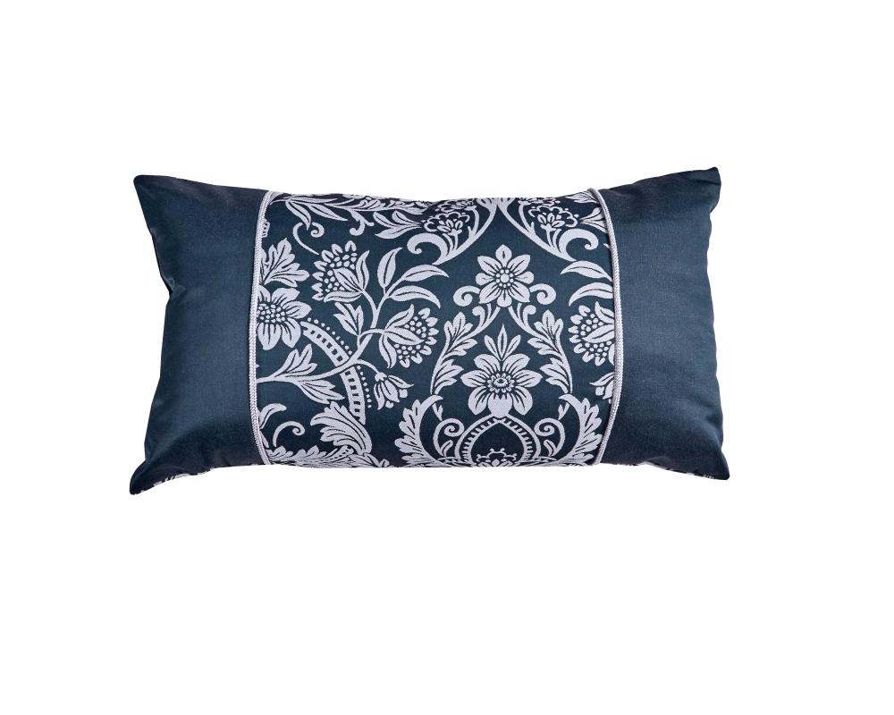 مفرش أريزونا مزدوج قطن جاكارد فاخر كحلي عدد القطع 8