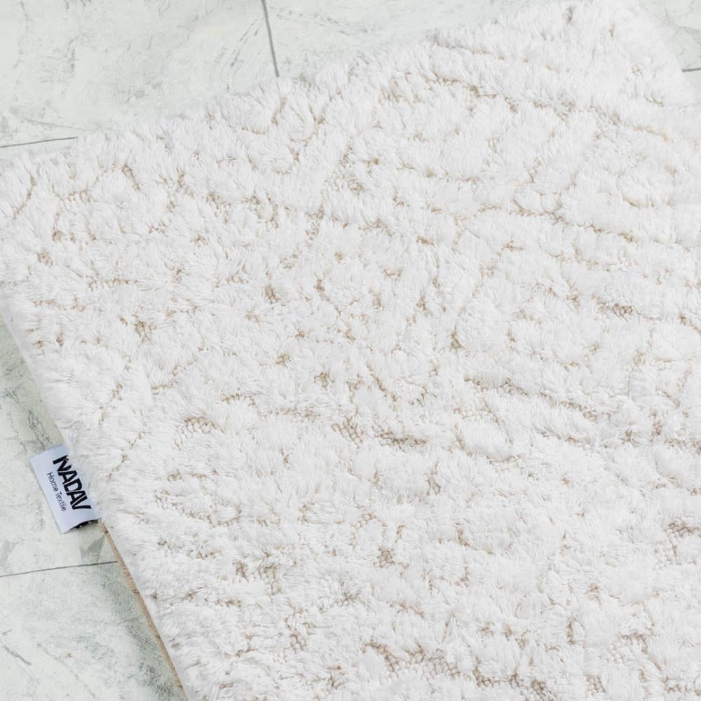 دعاسة أرضية  بيجونيا تركي فرو  كريمي مقاس 50 × 80 سم