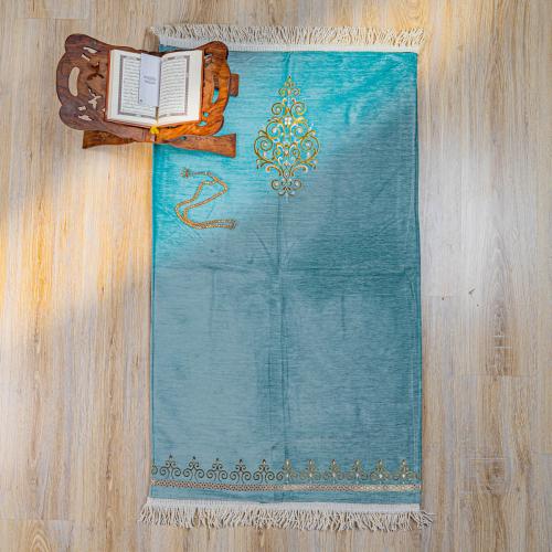 سجادة صلاة مطرزة تيفاني مقاس 70x120 سم