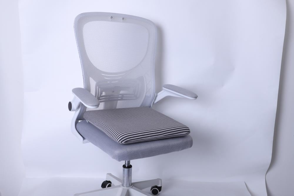 وسادة مقعد- نداف - من الفوم المرن لون رصاصي