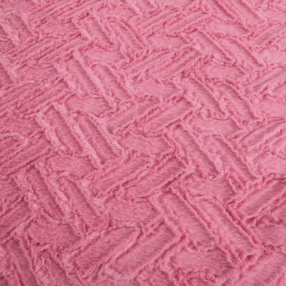 مفرش ستارز شتوي فاخر  كوين مقاس 200X150 سم مخمل و فرو  موف عدد القطع 4