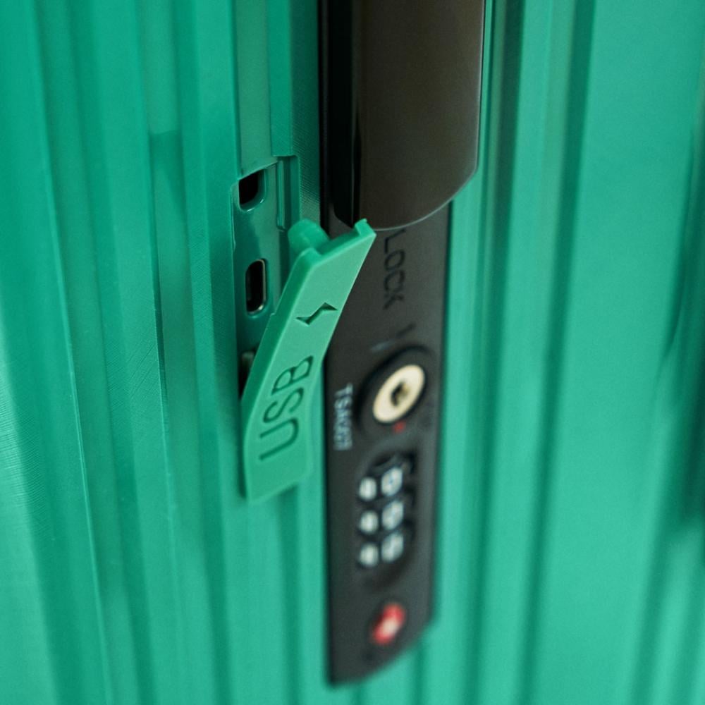 Travel Bag Set Sizes 24 / 20 – Dark Green – 2 Pieces