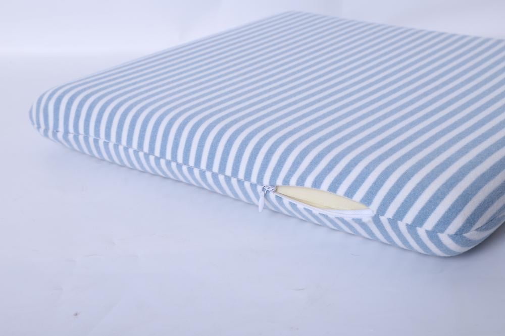 وسادة مقعد- نداف - من الفوم المرن لون أزرق