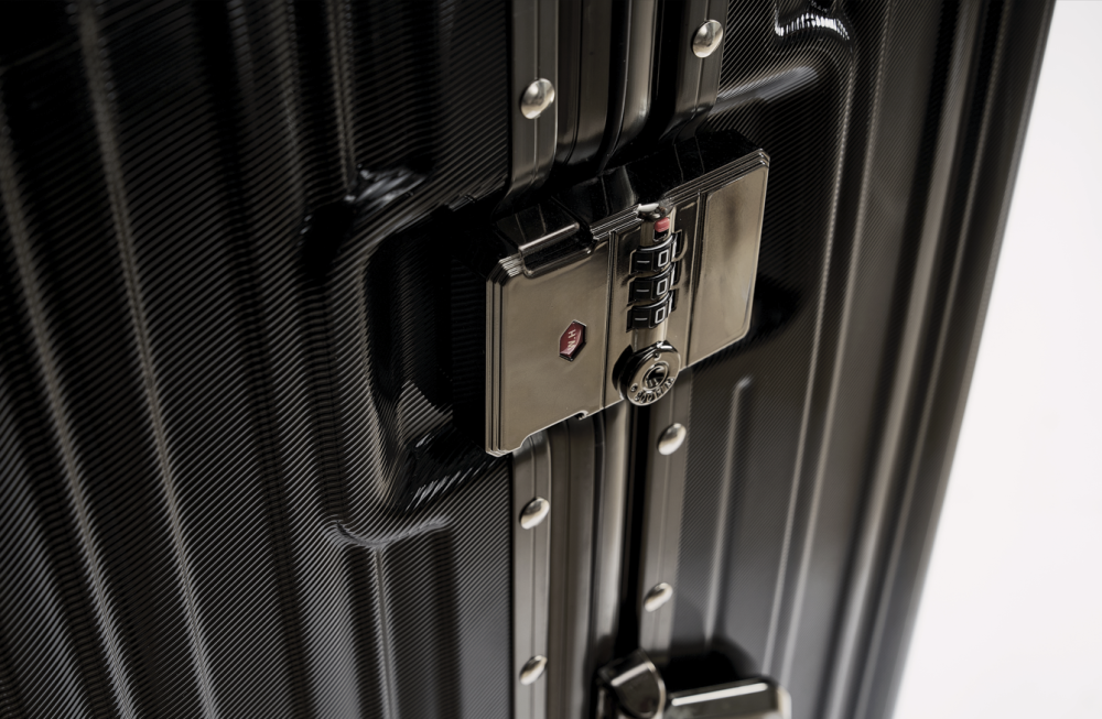 حقيبة سفر مقاس 28 / 24 / 20 أسود عدد القطع 3