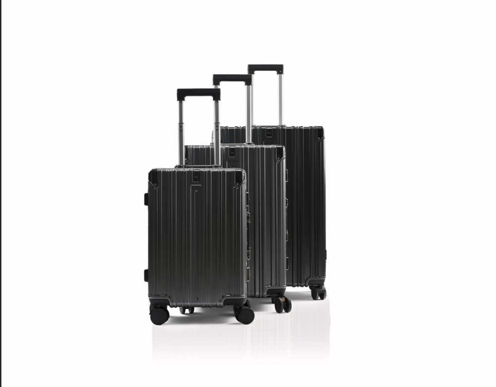 Travel Bag Set – Sizes 28 / 24 / 20 – Grey – 3 Pieces