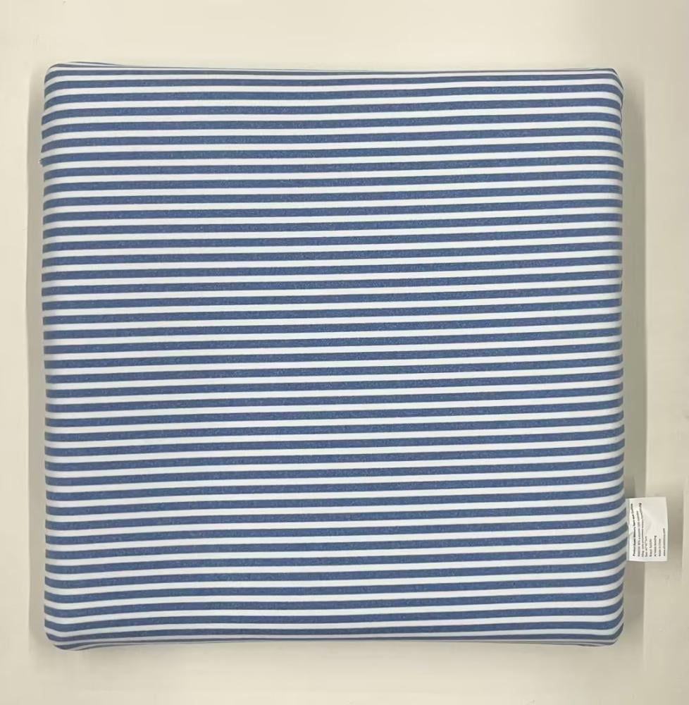 وسادة مقعد- نداف - من الفوم المرن لون أزرق