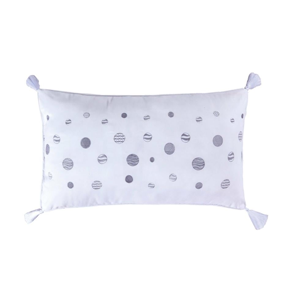 مفرش سرير أبيض