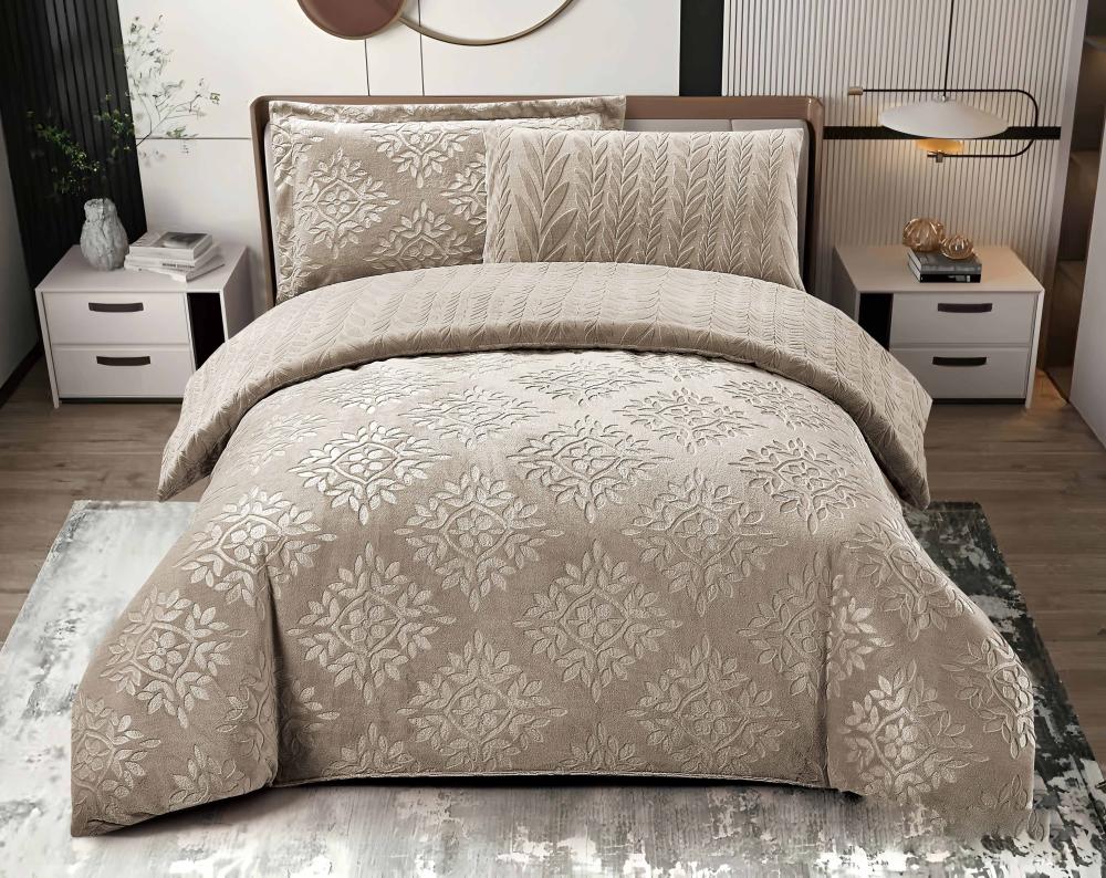 مفرش زويا شتوي فرو كوين بيج 4 قطع