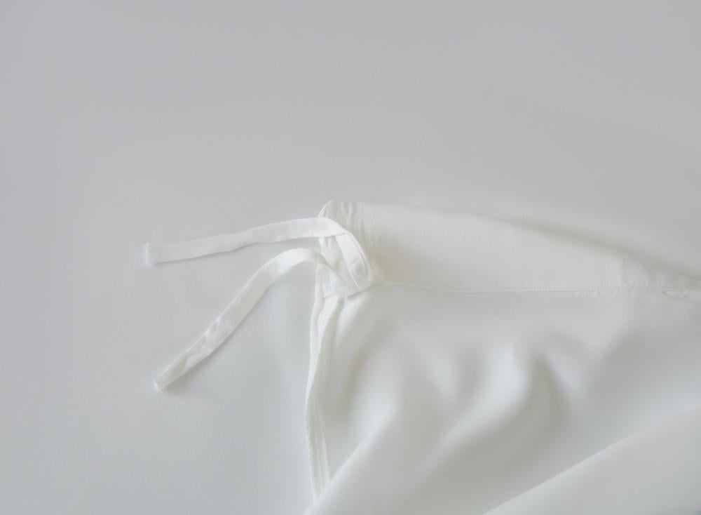 مفرش ماجدة بامبو أبيض